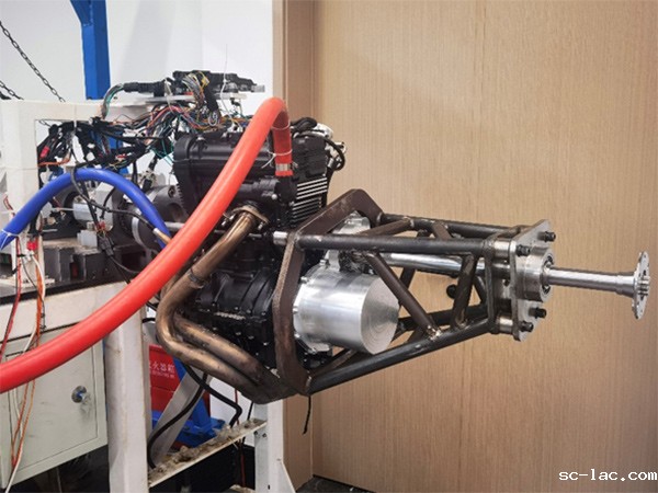 50KW无人机动力系统(不带桨)。两江协同创新区供图