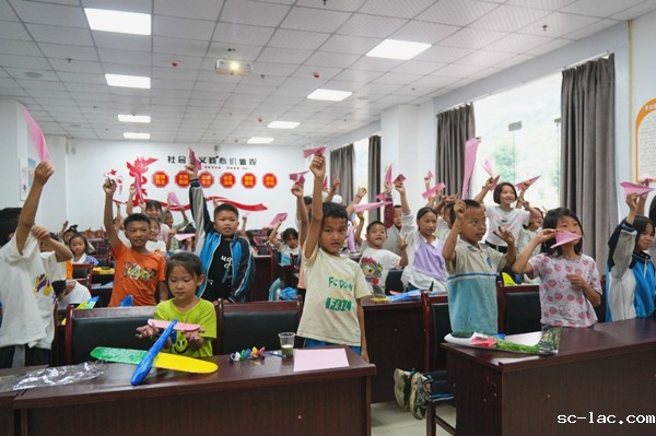 航空知识科普活动现场。老伟德网上娱乐供图